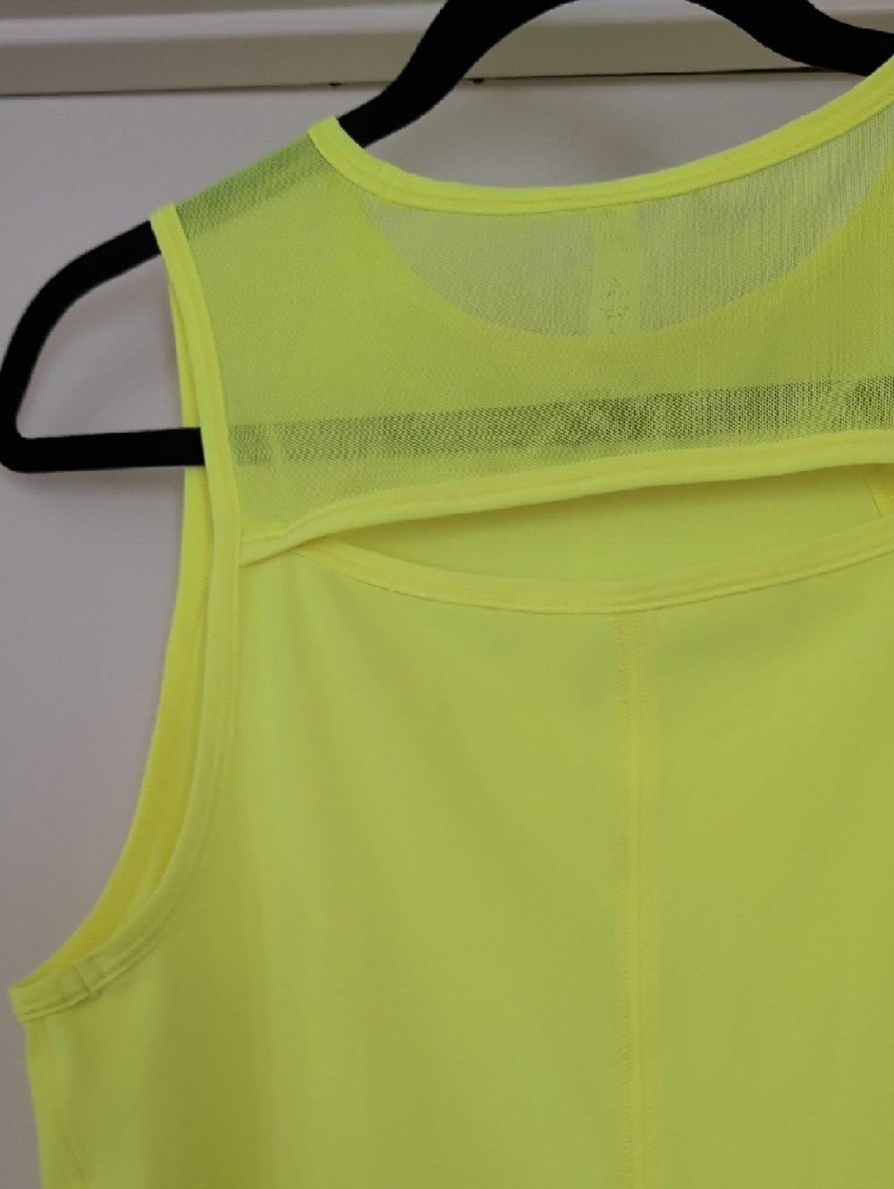 lululemon athletica Neon Yellow Performance Sculpt Tank - Picture 8 of 8